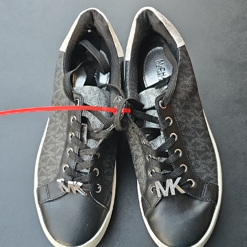 Michael Kors Black and Gray Men's Sneakers